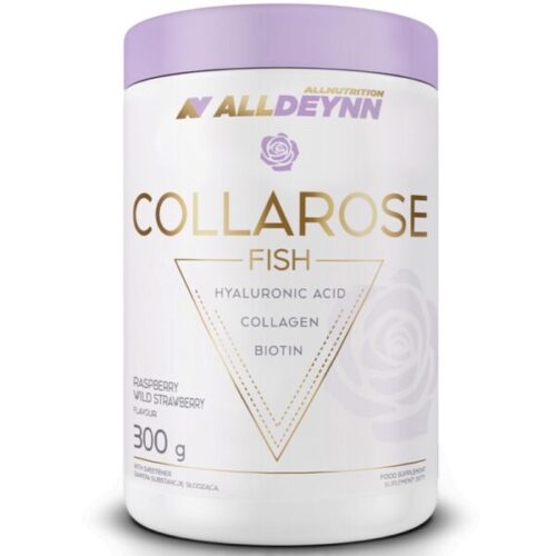 Alldeynn Collarose Fish Collagen 300g Raspberry Wild Strawberry 600x600