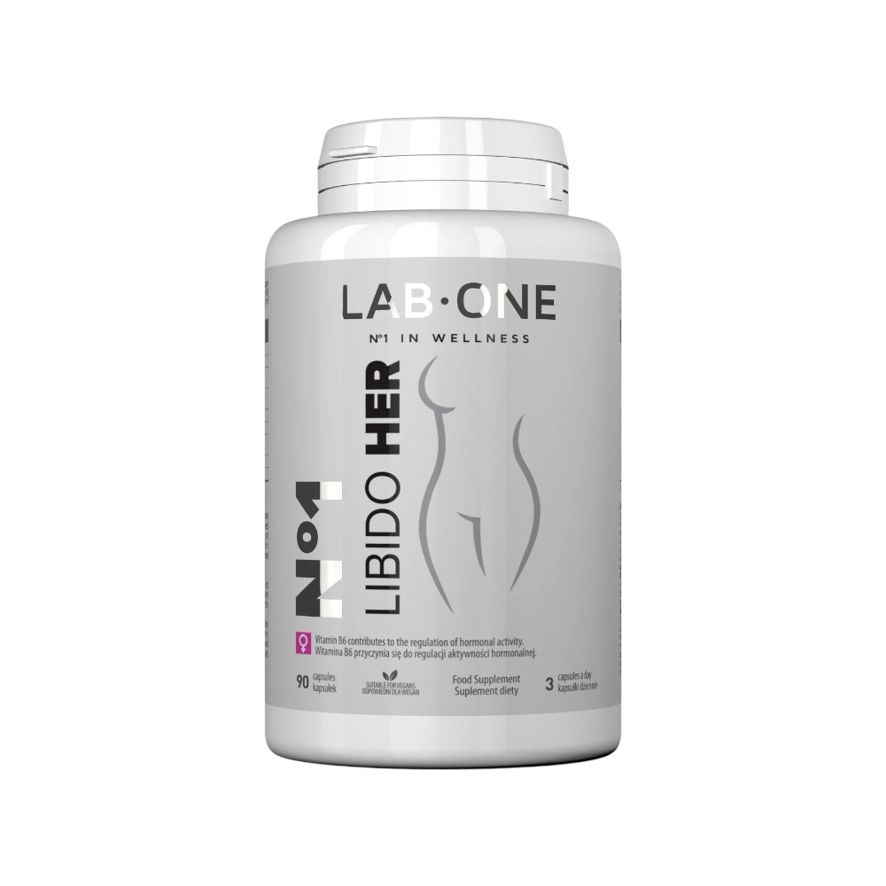 Libido Her Lab One Wellness 90 Veg Caps