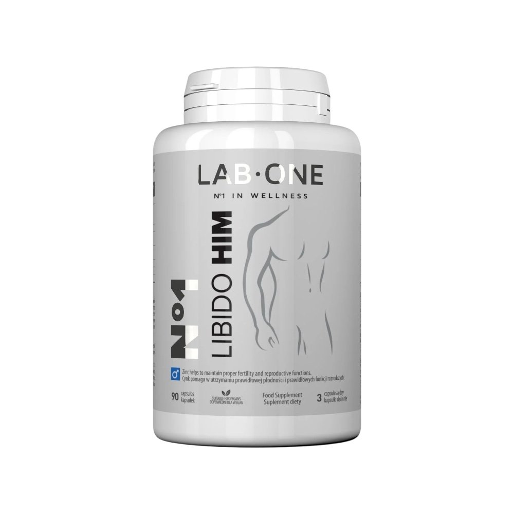 Libido Him Lab One Wellness 90 Veg Caps