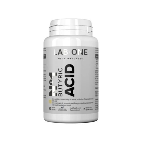 Butyric Acid Lab One Wellness 60 Veg Caps