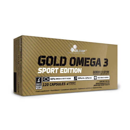 Gold Omega 3 Sport Edition Olimp Nutrition 120 Capsules