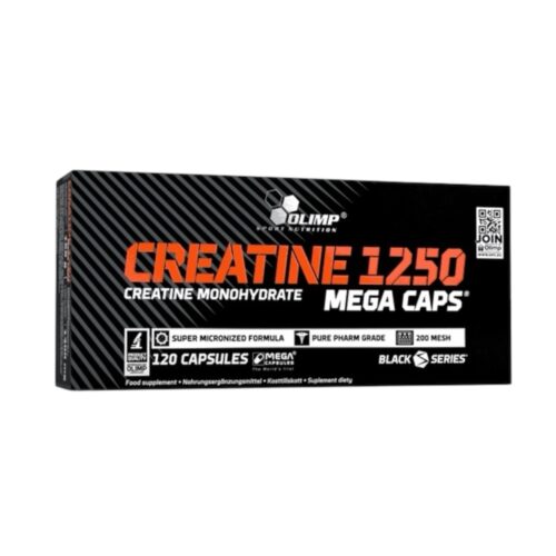Creatine Monohydrate 1250 Mega Caps Olimp Nutrition 120 Caps