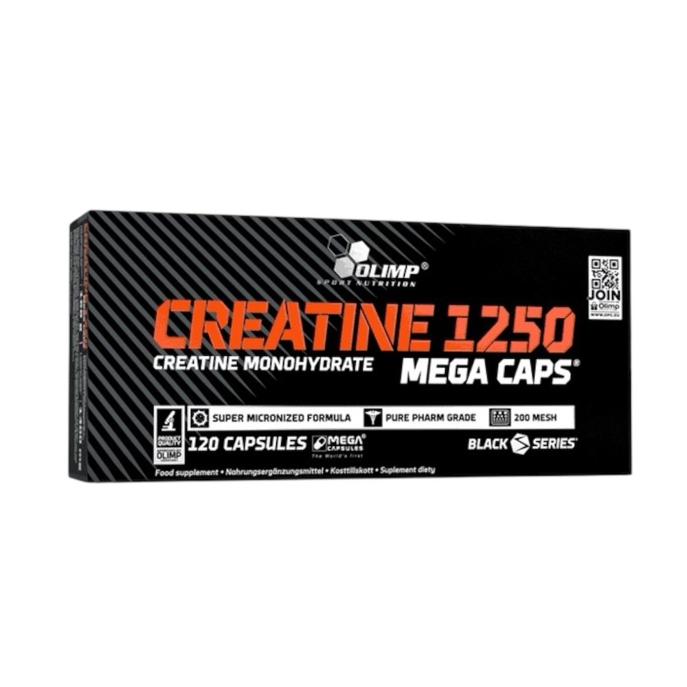 Creatine Monohydrate 1250 Mega Caps Olimp Nutrition 120 Caps