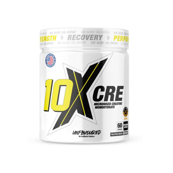 Micronised Creatine Monohydrate 10xathletic 300g