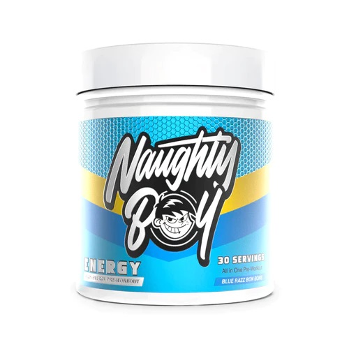 Blue Razzbon Bons Naughty Boy Pre Workout