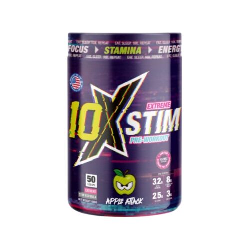 Apple Attack 10xathletic 10x Extreme Stim Preworkout 600g