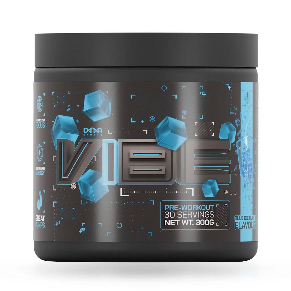 Blue Ice Blast Vibe Pre Workout Dna Sports