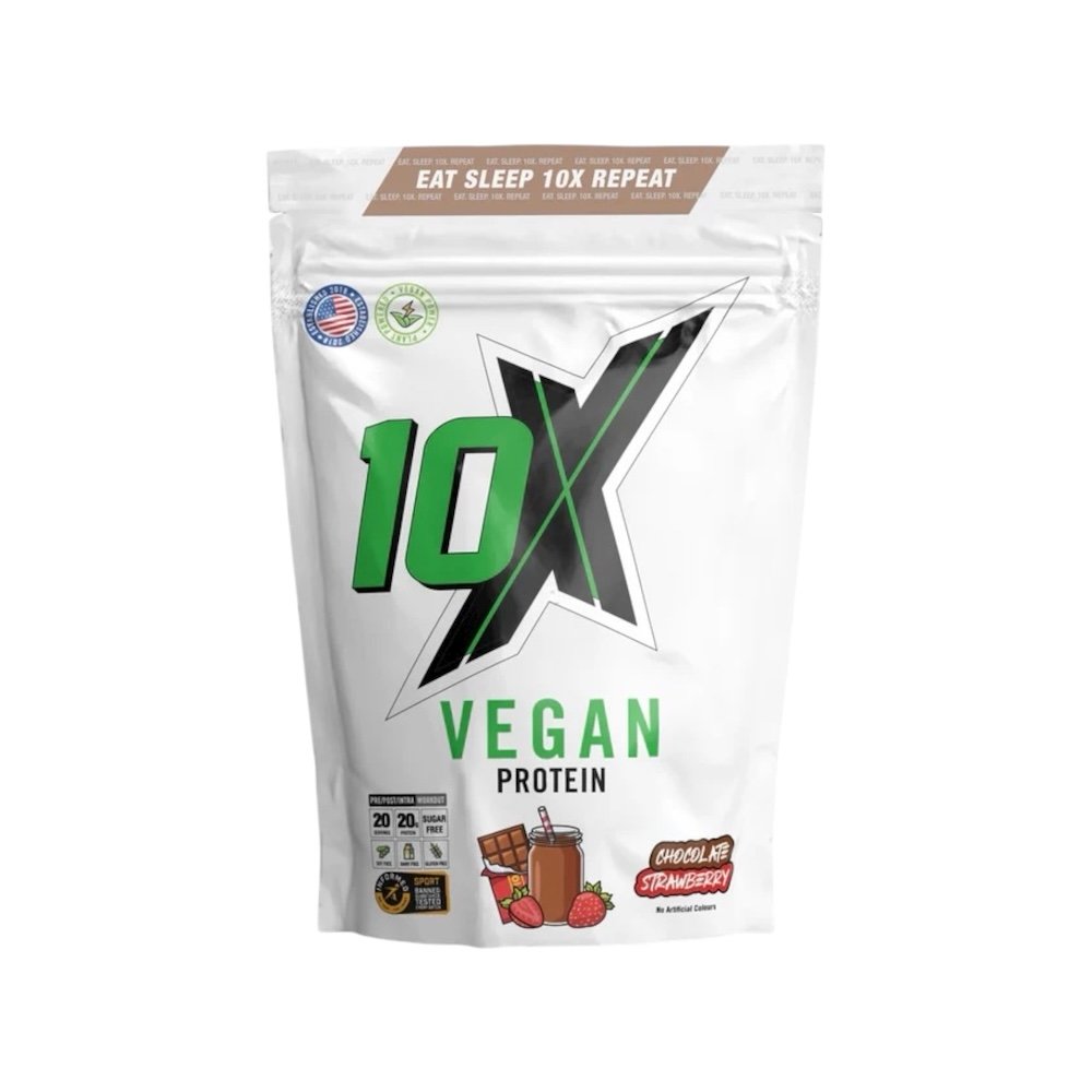 Chocolate Strawberry Vegan Protein 10xathletic 540g
