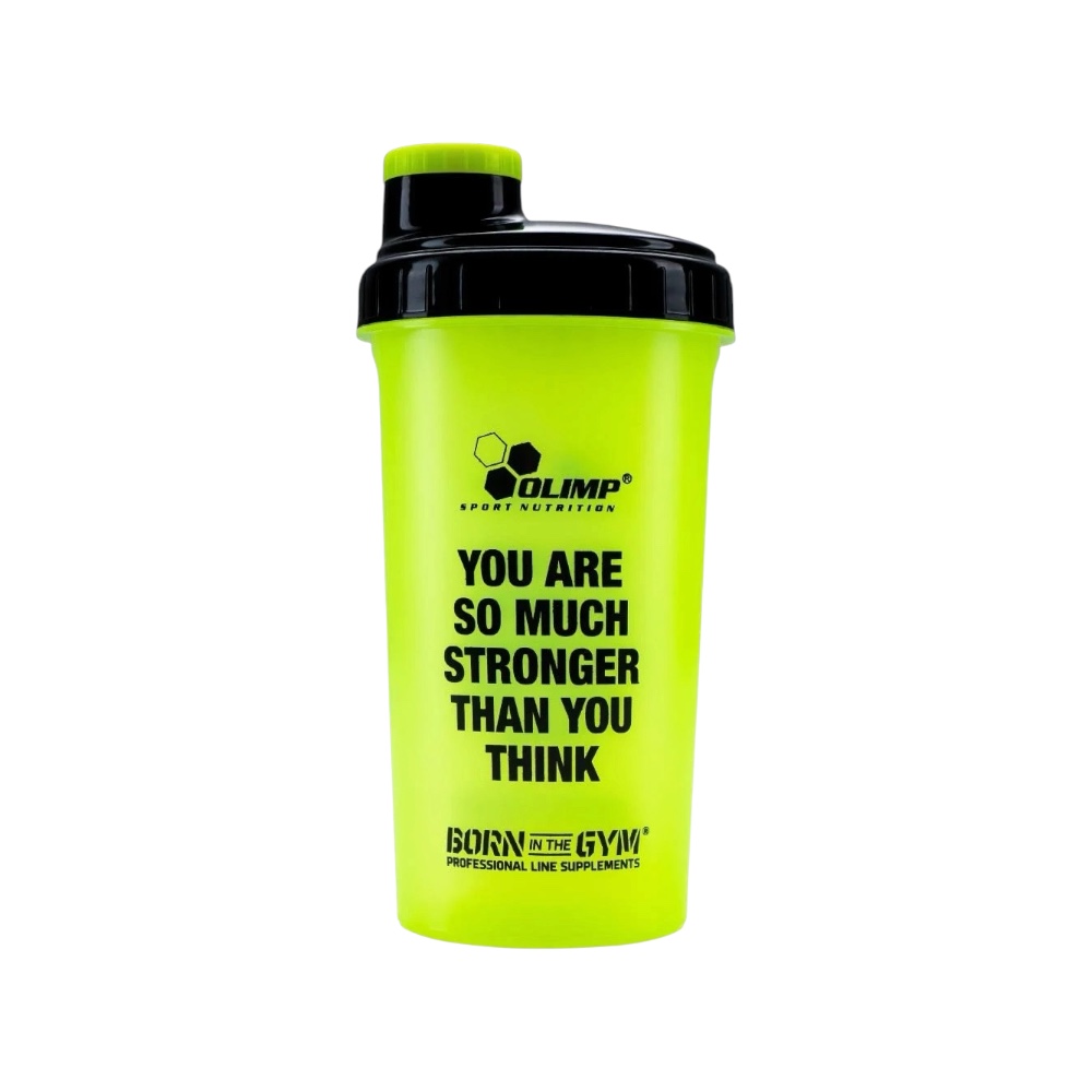 Plastic Shaker Yellow Neon Olimp Nutrition 700g