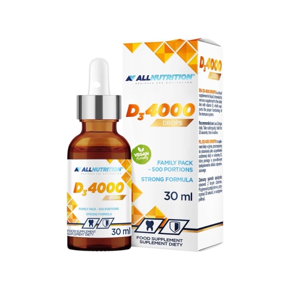 D3 4000iu Drops Allnutrition 30ml