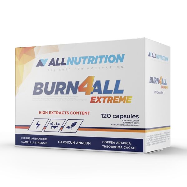 Burn4all Extreme Fat Burner Allnutrition 120caps