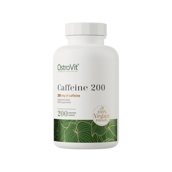 Caffeine 200mg Ostrovit 200 Vegan Caps