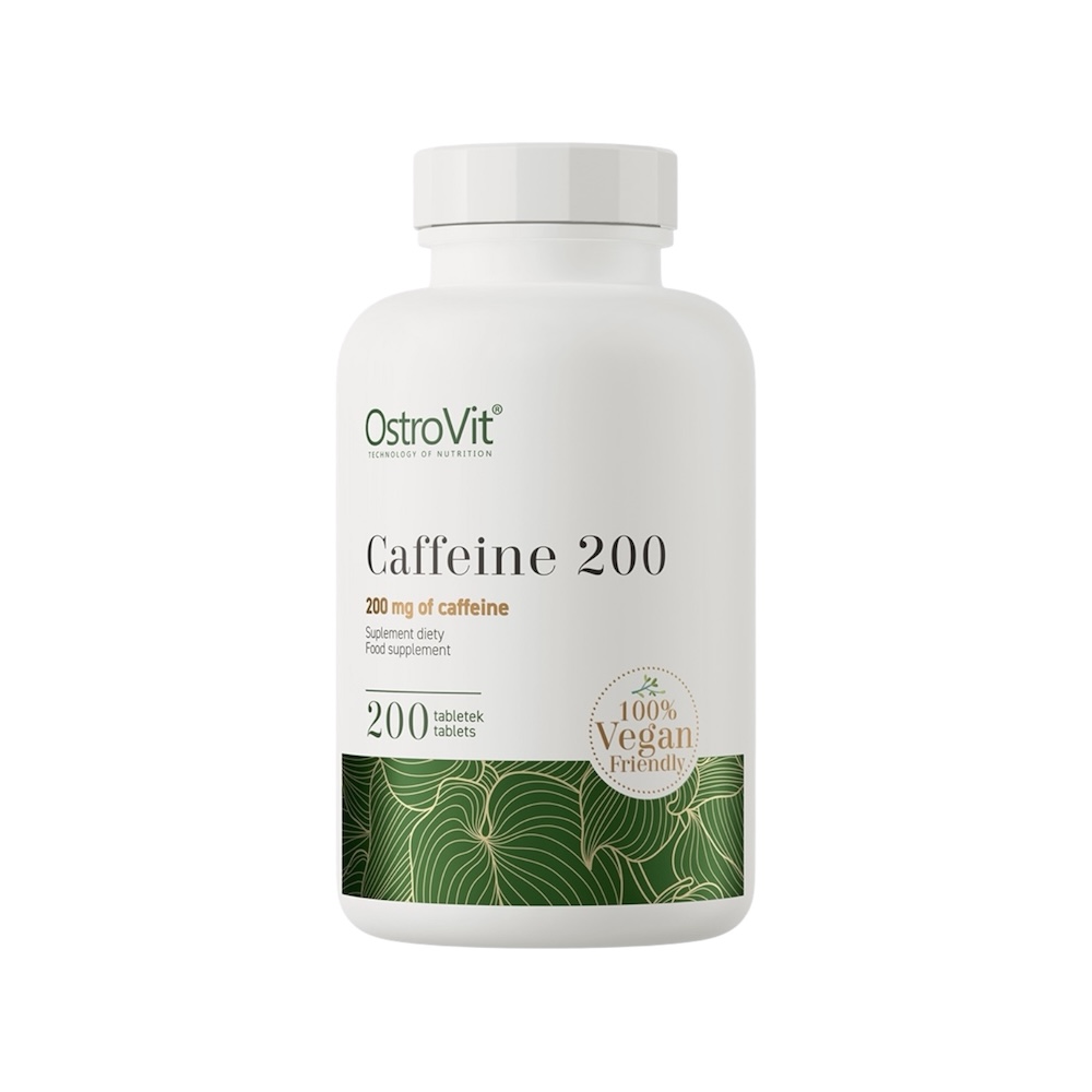 Caffeine 200mg Ostrovit 200 Vegan Caps