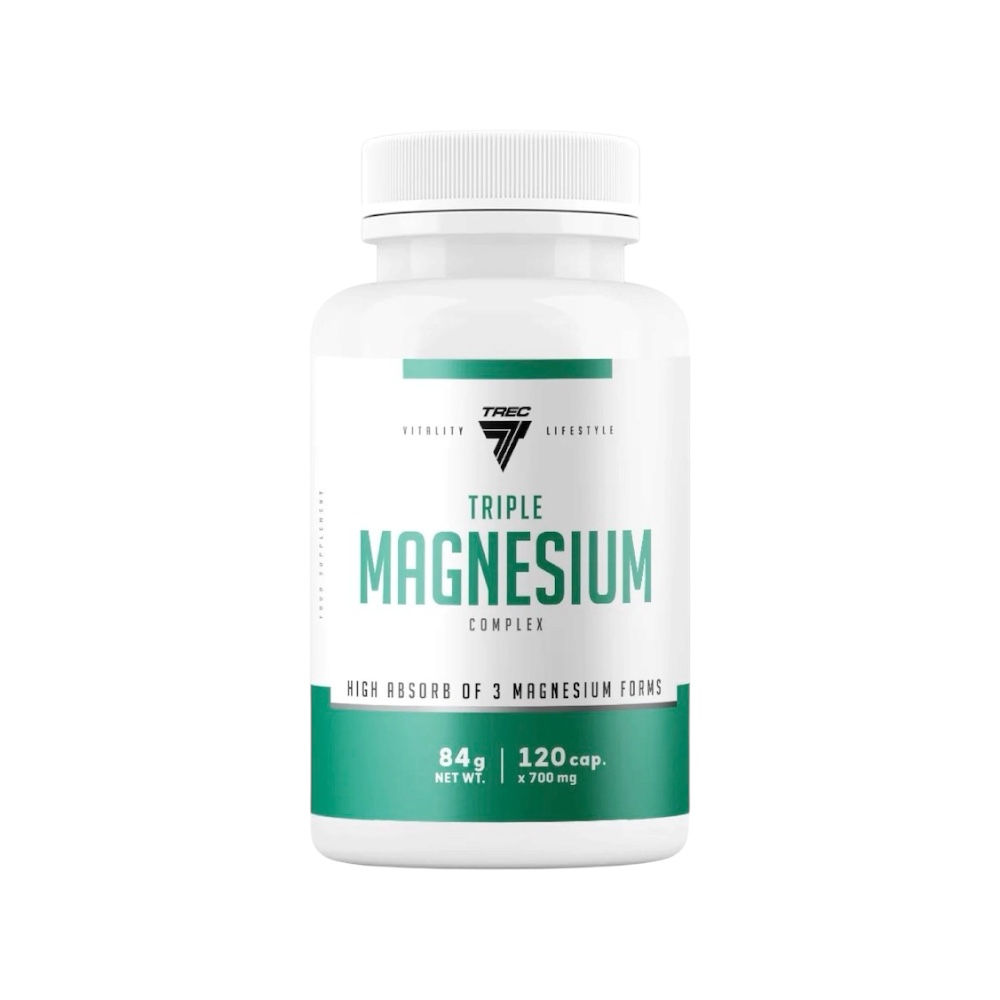 Triple Magnesium Complex Trec Nutrition 120 Capsules