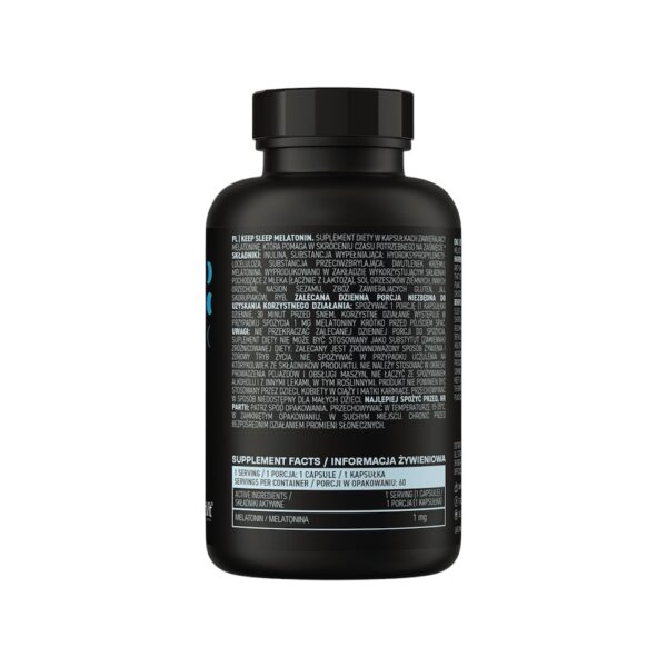 Keep Sleep Melatonin Info Ostrovit 60 Caps