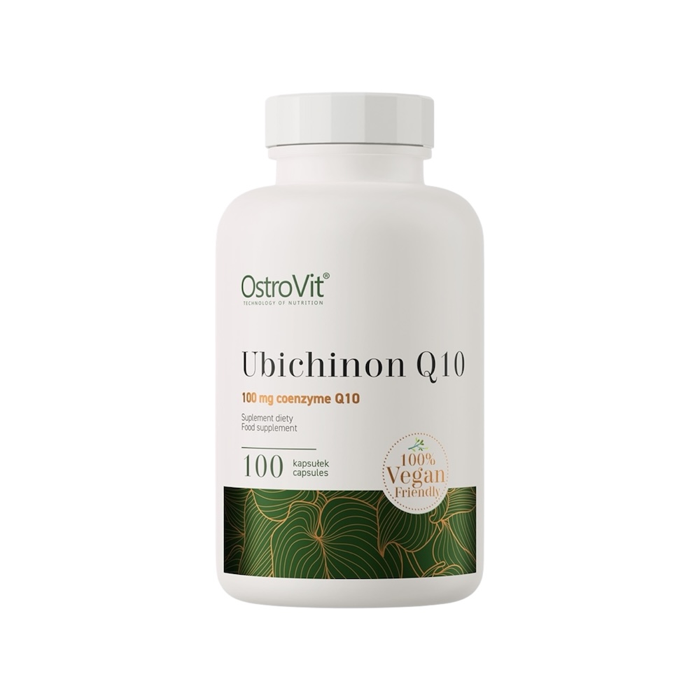 Ubichinon Q10 100mg Coenzyme Ostrovit 100 Veg Caps