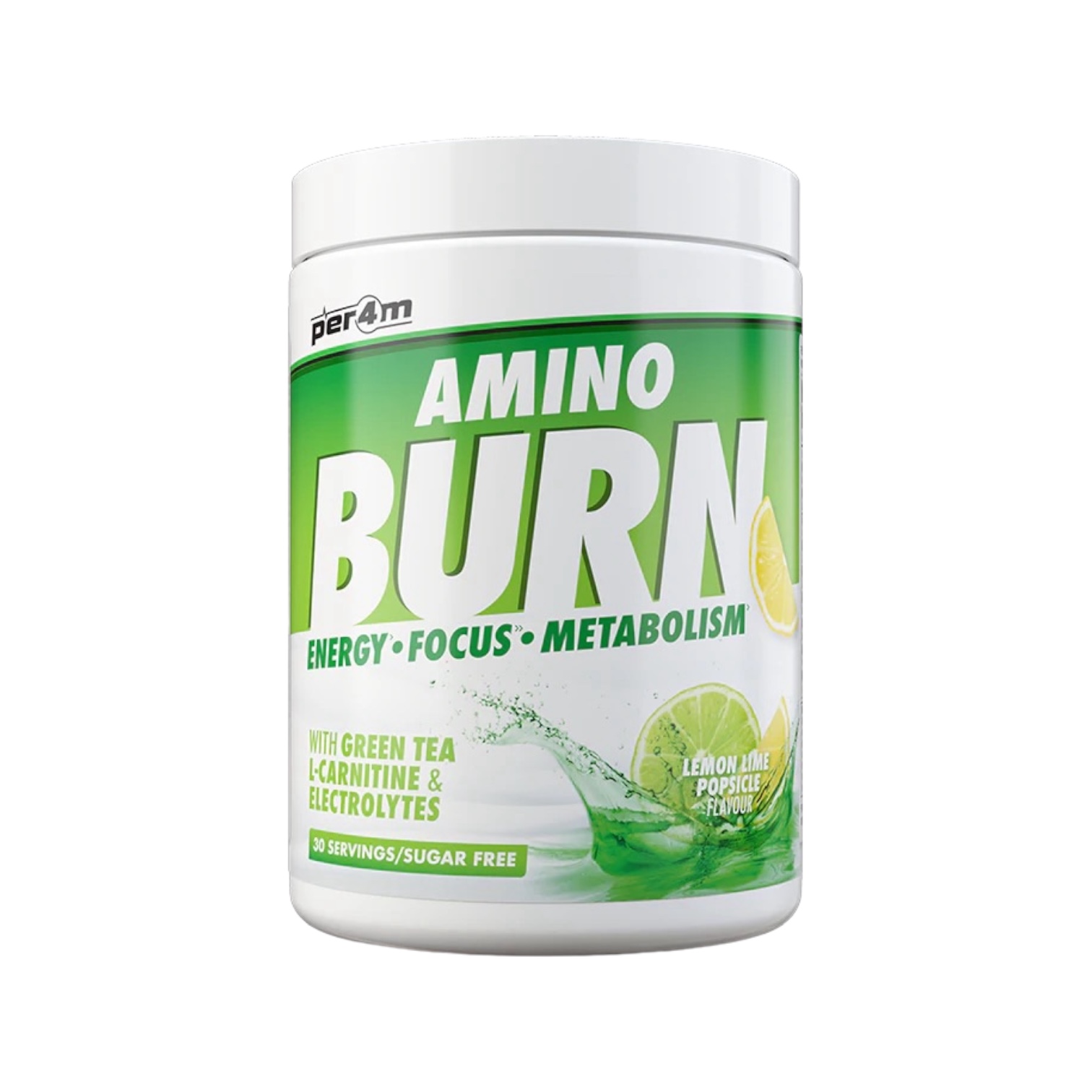 Lemon Lime Popsicle Amino Burn Per4m