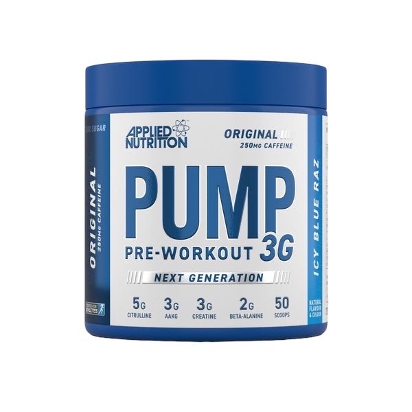 Icy Blue Raz Pump 3g Orginal Applied Nutrition Preworkout