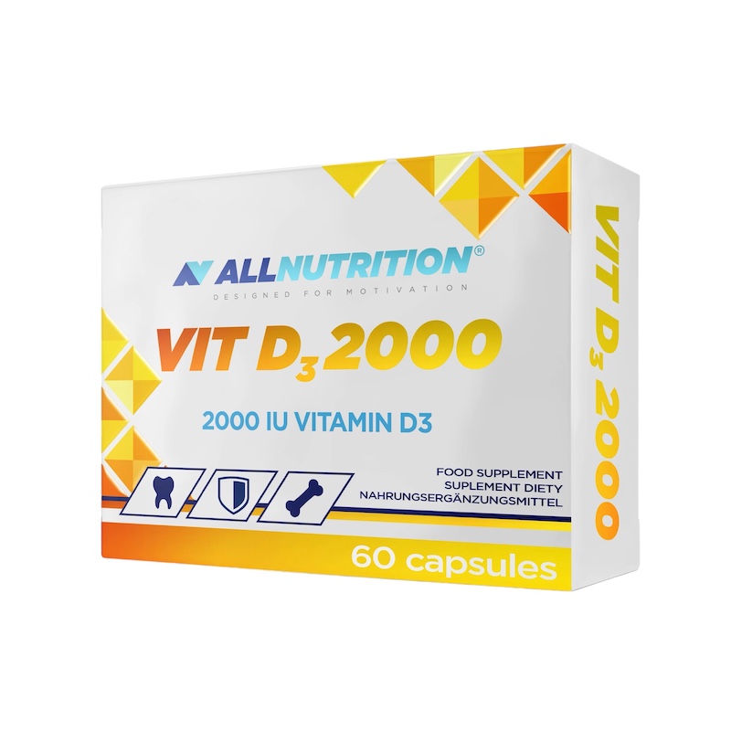 Vit D3 2000iu Allnutrition 60caps