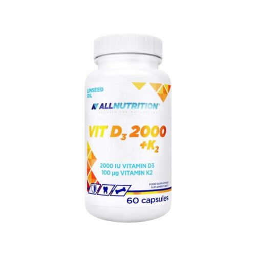 Vitamin D3 K2 Allnutrition 60 Caps
