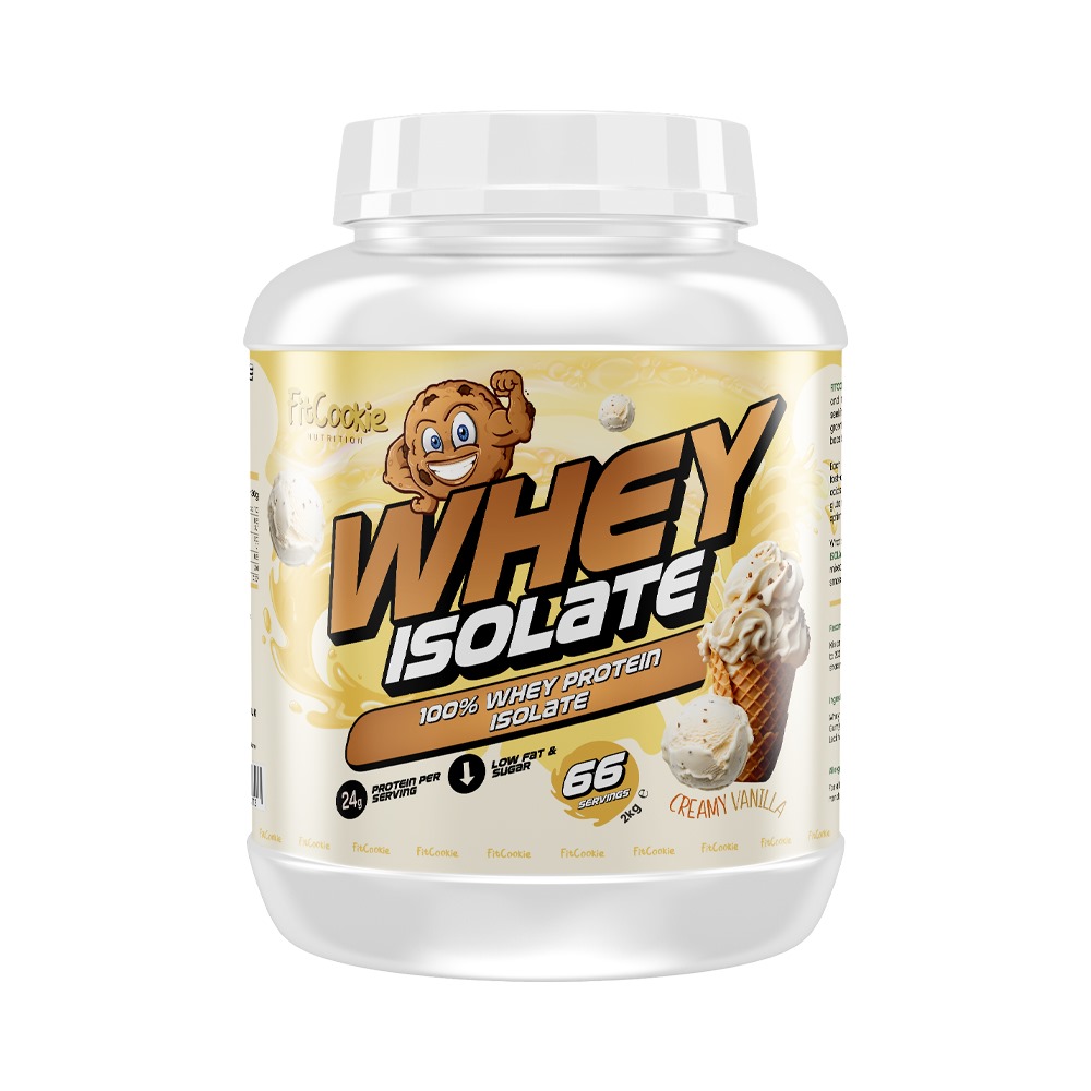 Creamy Vanilla Whay Isolate Fitcookie 2kg