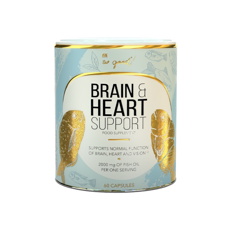 Fitness Authority So Good Brain Heart Support 60 Caps