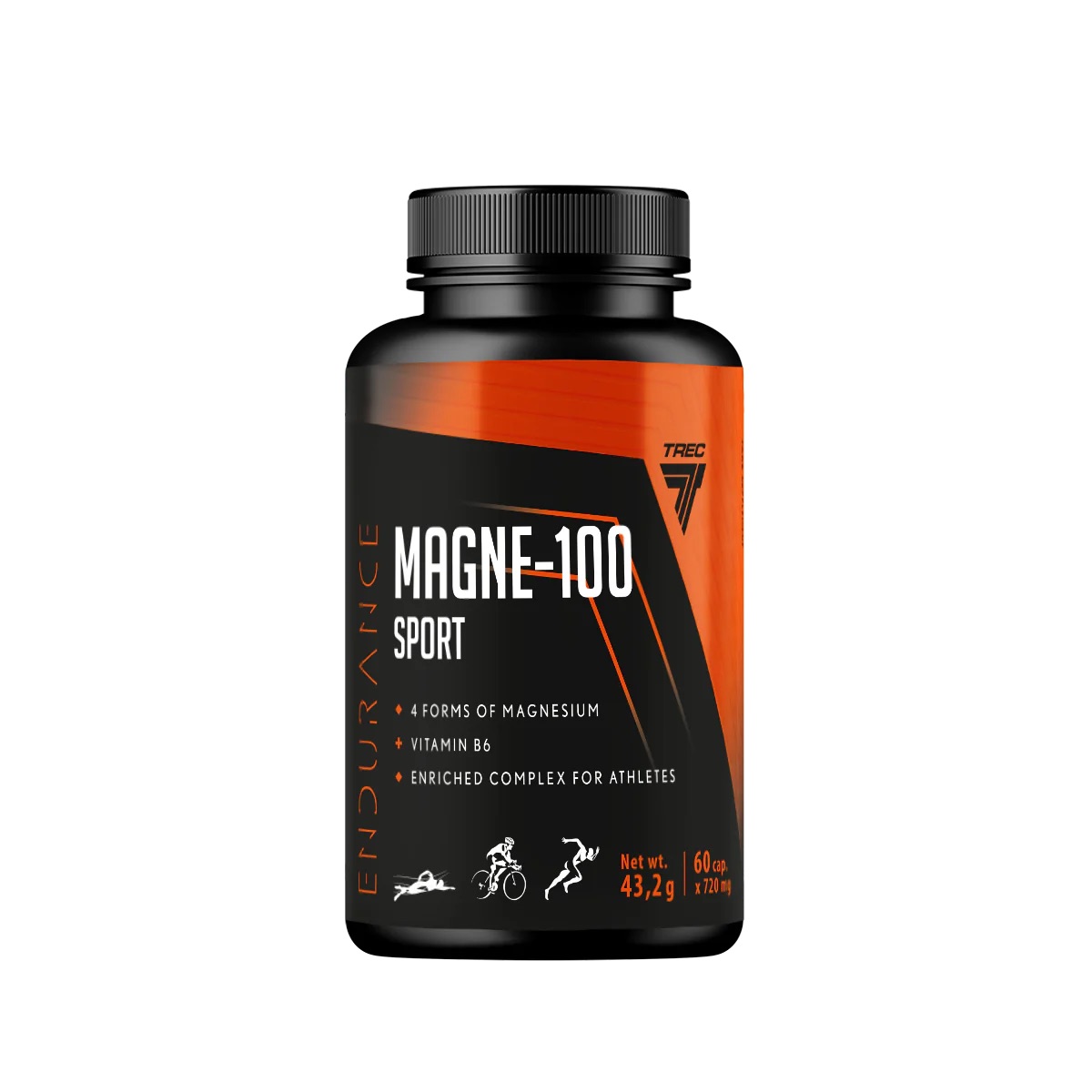 Magne 100 Sport Endurance Trec Nutrition 60 Caps