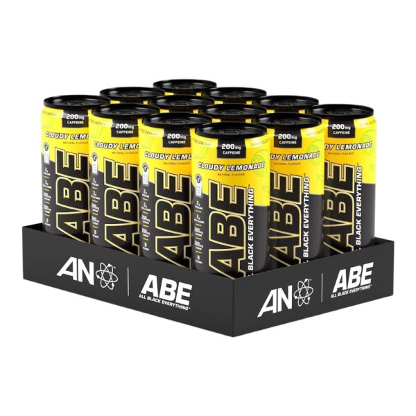 Cloudy Lemonade Abe Pre Workout Can Applied Nutrition 12x330ml