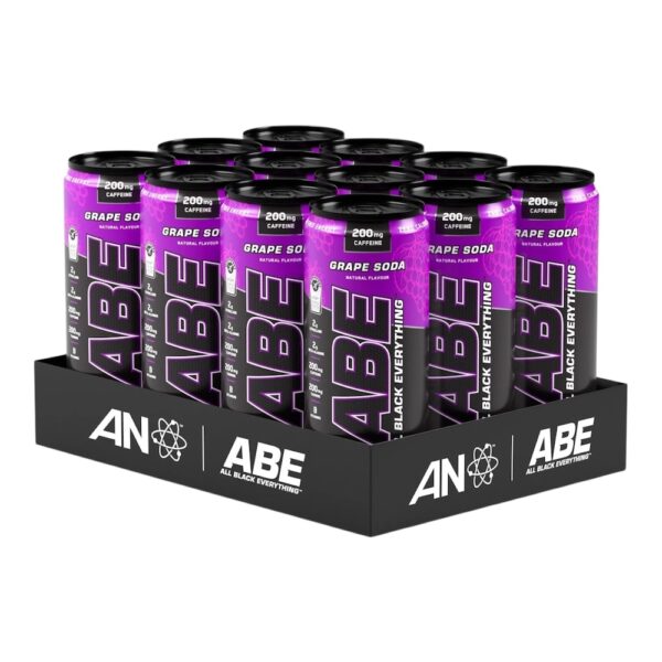 Grape Soda Abe Pre Workout Can Applied Nutrition 12x330ml