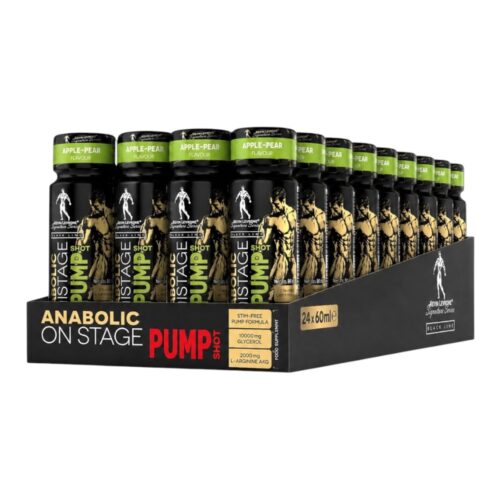 Apple Pear Anabolic On Stage Pump Preworkout Shot Kevin Levrone Signature Series Gold Line 24 X 60ml