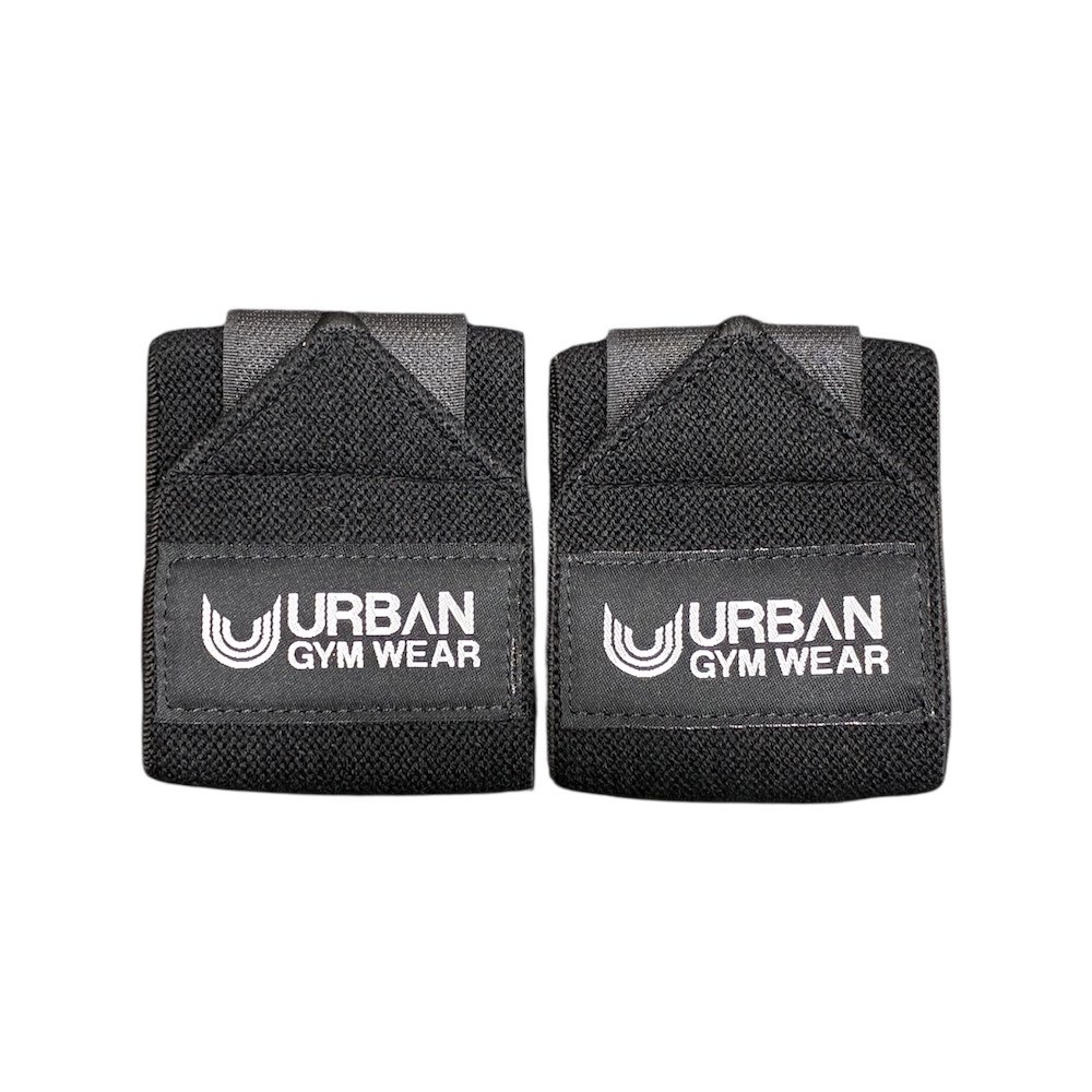 Black Urban Gym Wear Wrist Support