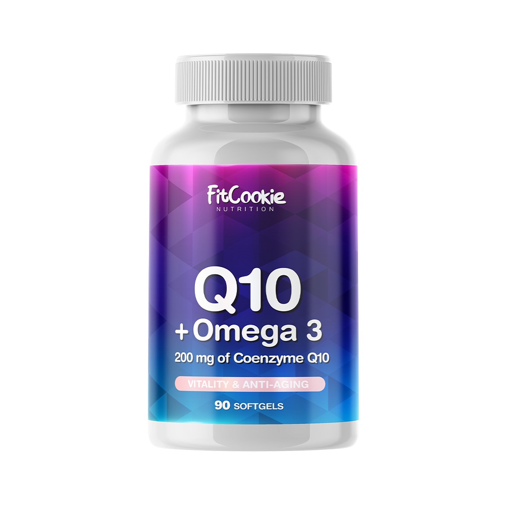 Q10 Omega3 Fitcookie 90 Softgels