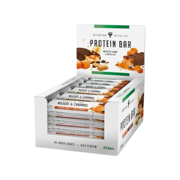 Nougat Caramel Protein Bar Trec Nutrition 24x46g