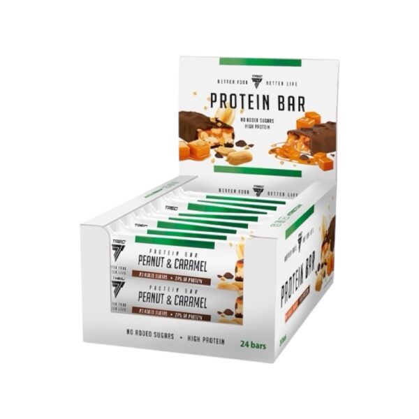 Peanut Caramel Protein Bar Trec Nutrition 24x46g