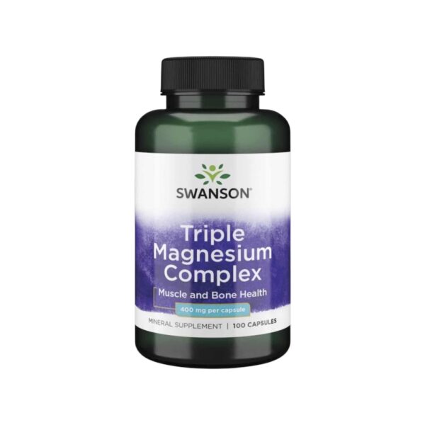 Triple Magnesium Complex Swanson 100 Caps
