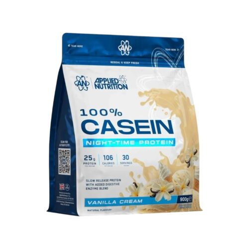 Vanilla Cream 100% Casein Night Time Protein Applied Nutrition New 900g