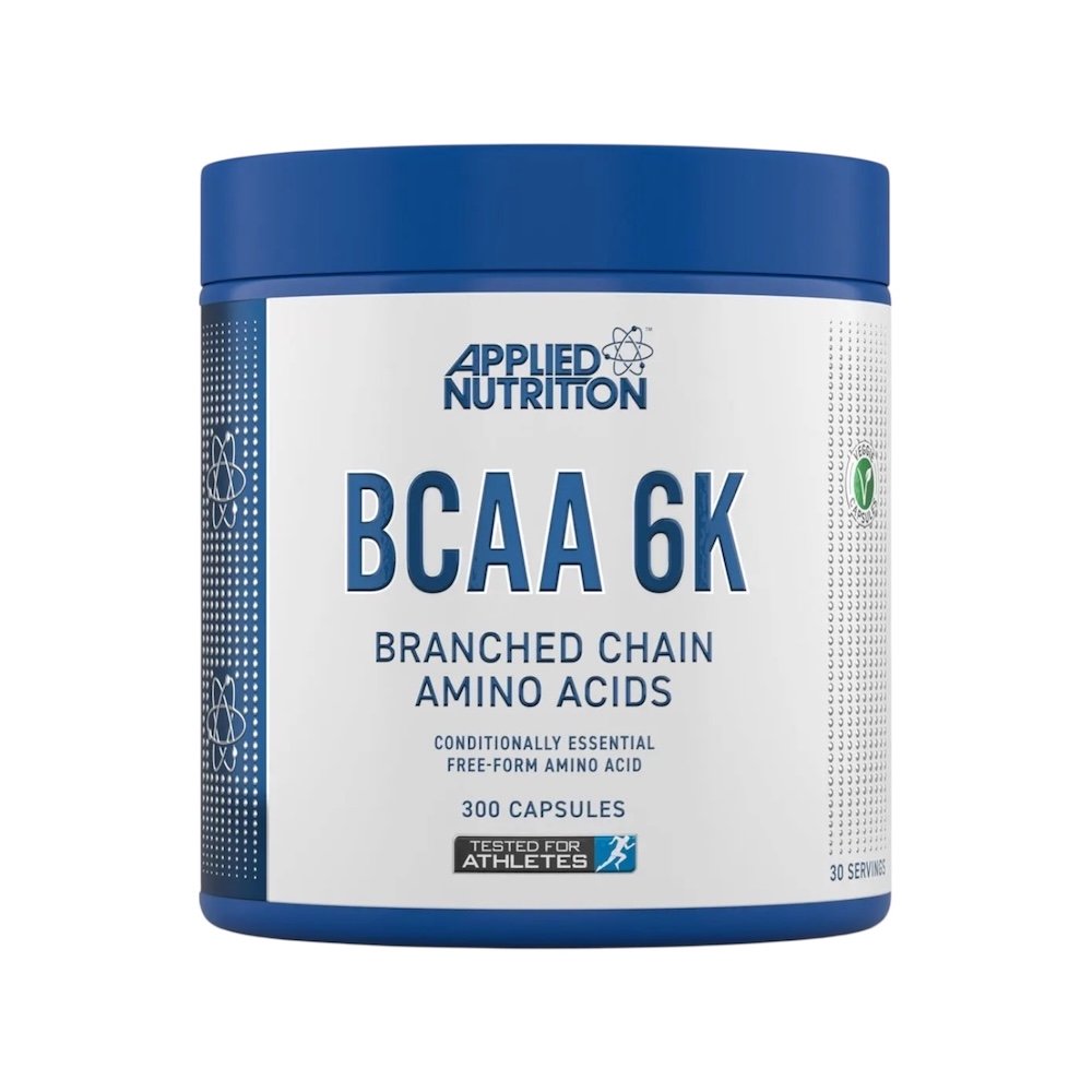 Bcaa 6k Branched Amino Acids Applied Nutrition 300 Caps