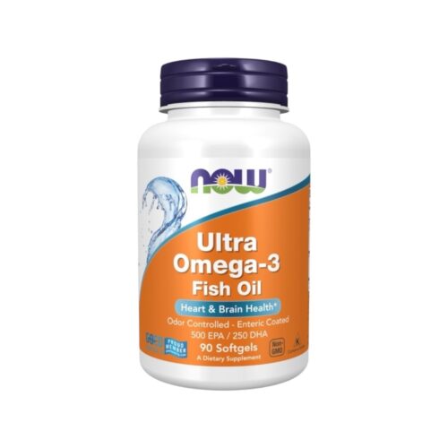 Ultra Omega 3 Fish Oil Now Foods 90 Softgels