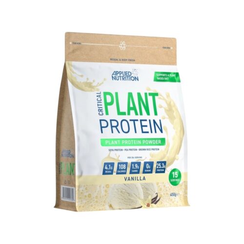 Vanilla Critical Plant Protein Applied Nutrition 450g