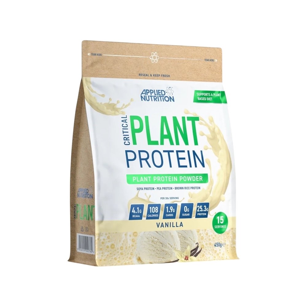 Vanilla Critical Plant Protein Applied Nutrition 450g