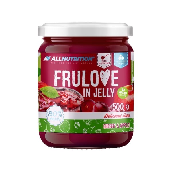 Cherry Apple Frulove In Jelly Jam Allnutrition 500g