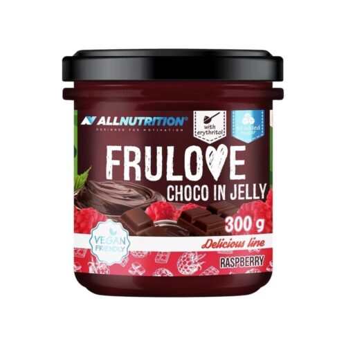 Raspberry Choco In Jelly Frulove Allnutrition 300g
