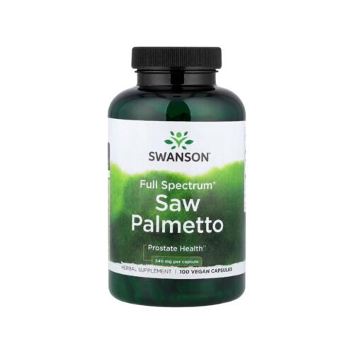 Saw Palmetto 540mg Swanson New 100 Vegan Capsules