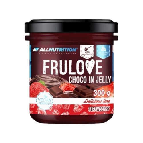 Strawberry Choco In Jelly Frulove Allnutrition 300g