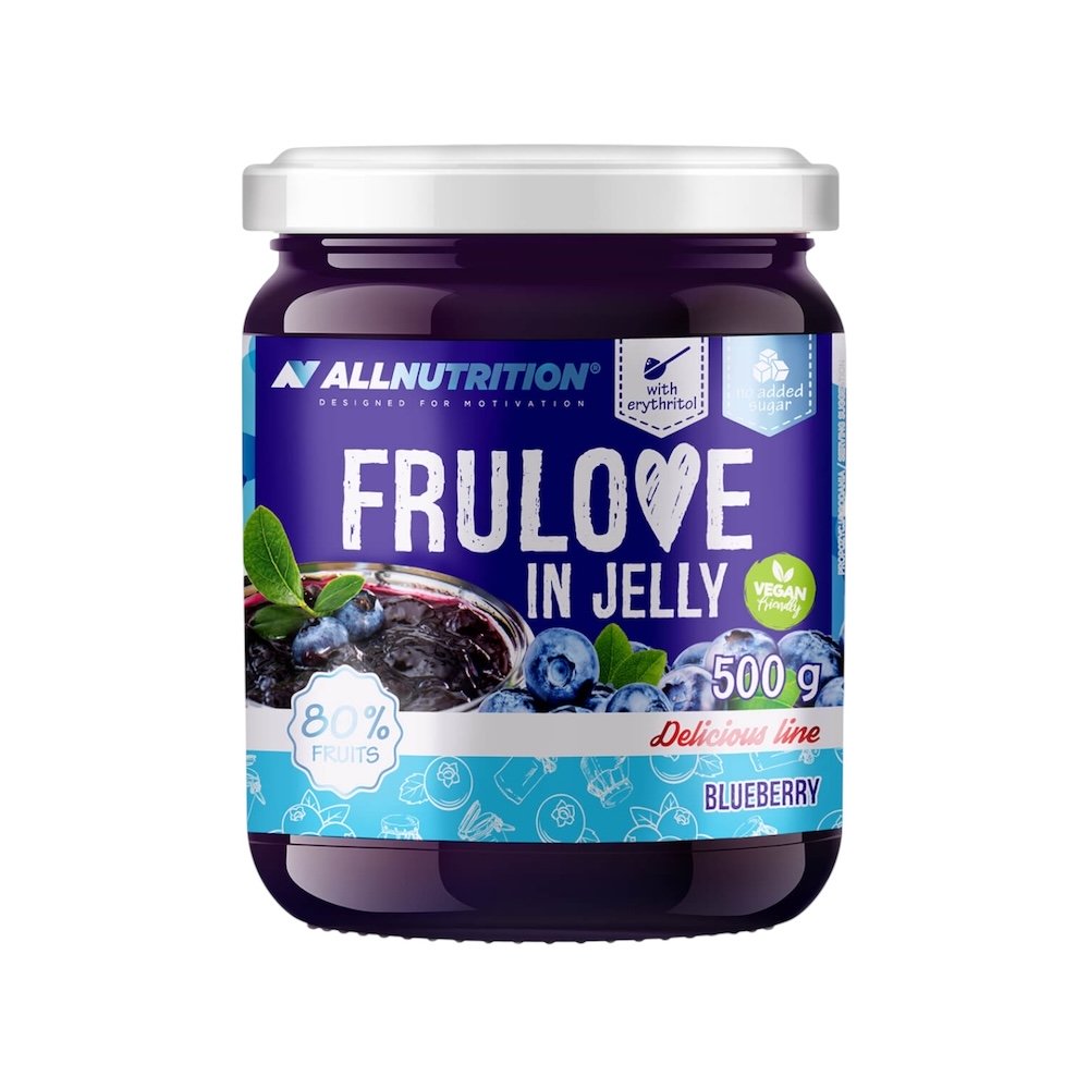 Blueberry Frulove In Jelly Jam Allnutrition 500g