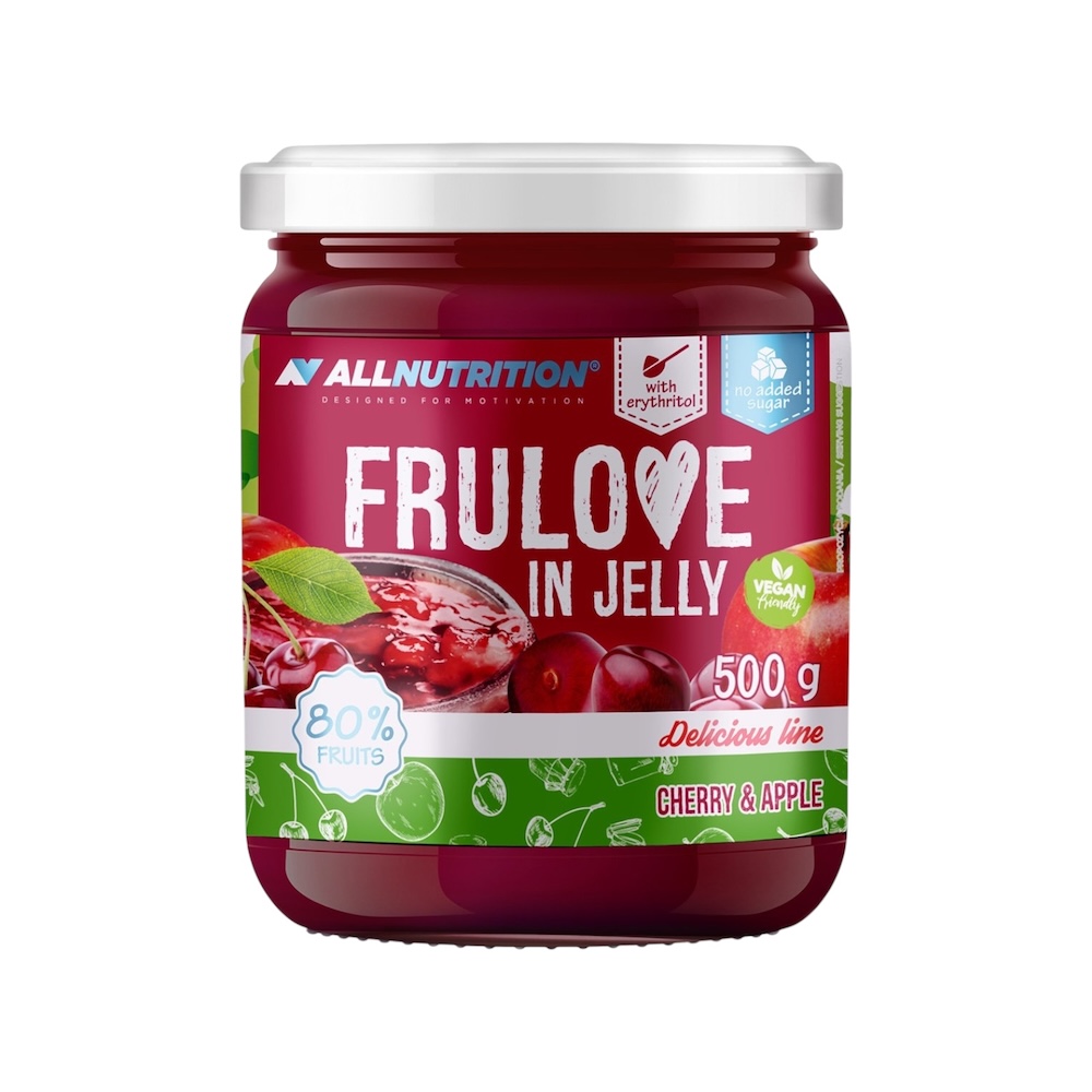 Cherry Apple Frulove In Jelly Jam Allnutrition 500g