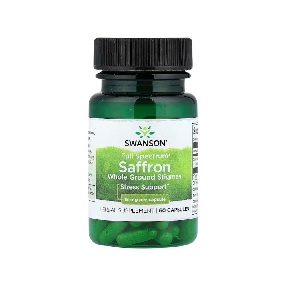 Saffron Swanson 15mg 60 Caps