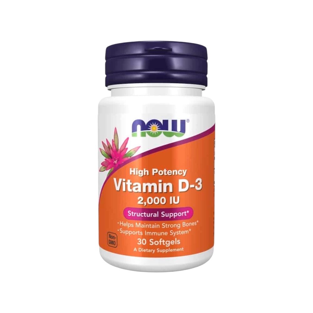 Vitamin D3 2000iu Now Foods 30 Softgels