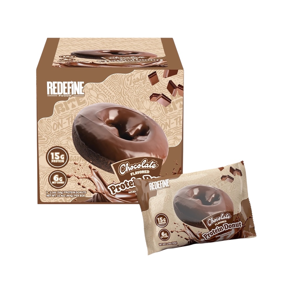 Chocolate Rdefine Foods Protein Donut 8x58g
