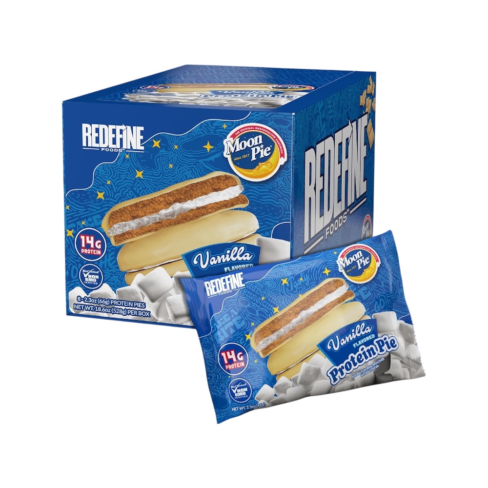 Vanilla Redefine Foods Protein Pie Moon Pie 8x66g
